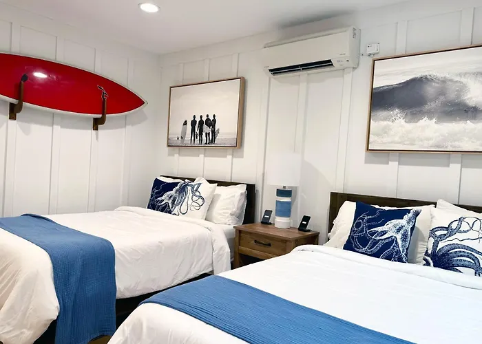 2026 Award Winner, Luxe 2Br, Steps To Sand & Pier, With Fire Pit, Ac And Parking